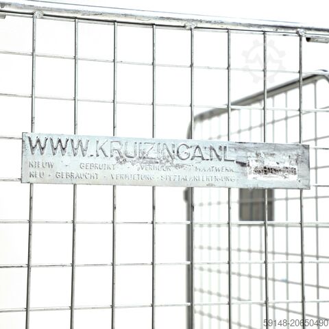 Used 3-Sides A-nestable, L: 850, W: 715, H: 1900 (mm). 900ltr, L: 850, W: 715, H: 1900 Kruizinga 99-1547-D850GB