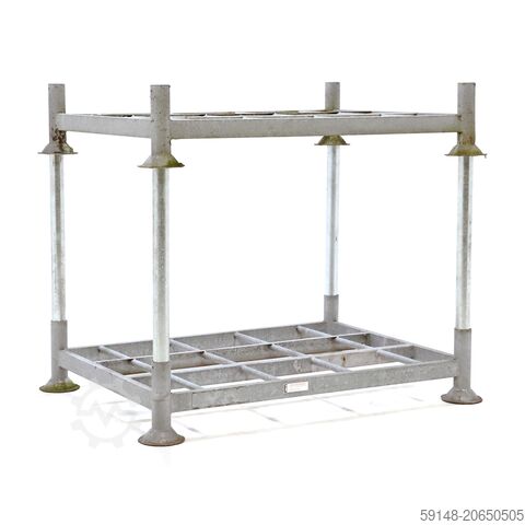 Used Mobile storage rack suitable for stanchions 60.3, L: 1530, W: 1165, H: 300 (mm). , L: Kruizinga 99-520GB