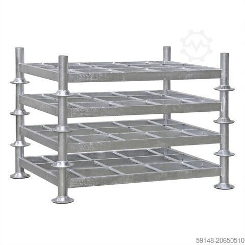 Used Mobile storage rack parcel offer, L: 1530, W: 1165, H: 300 (mm). , L: 1530, W: 1165, Kruizinga 99-520GB-PAL