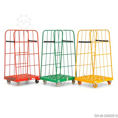 Used 2-Sides input gates + 2 nylon tensioning belts, L: 820, W: 720, H: 1760 (mm). Kruizinga 99-6144GB