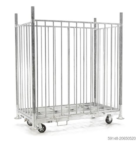 Used Mobile storage rack suitable for stanchions 60.3, L: 2015, W: 1165, H: 300 (mm). , L: Kruizinga 99-620GB