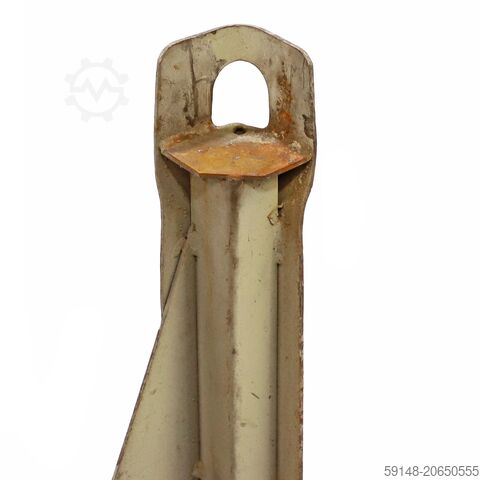 Used Stacking box steel fixed construction with four open walls, L: 1260, W: 860, H: 750 Kruizinga 99-8944GB