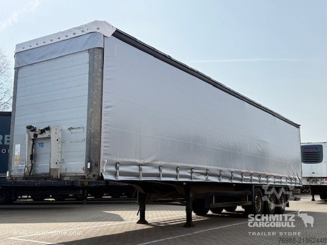 Semirremolque abierto con toldo Schmitz Cargobull Curtainsider Standard Ladebordwand