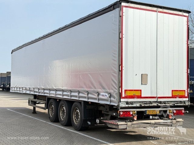 Semirremolque abierto con toldo Schmitz Cargobull Curtainsider Standard Ladebordwand