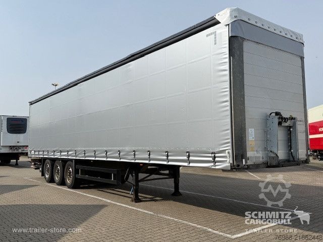 Semirremolque abierto con toldo Schmitz Cargobull Curtainsider Standard Ladebordwand