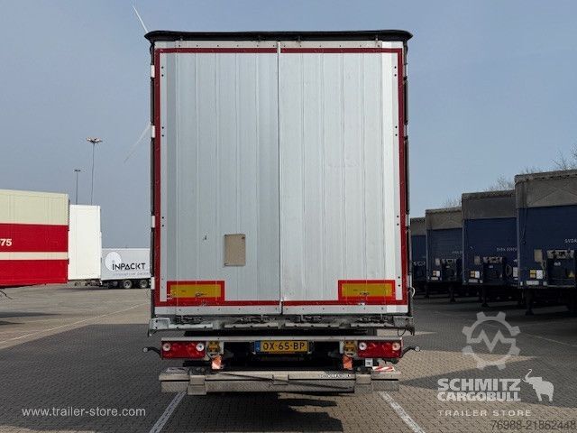 Semirremolque abierto con toldo Schmitz Cargobull Curtainsider Standard Ladebordwand