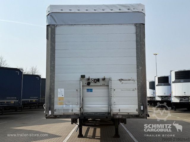 Semirremolque abierto con toldo Schmitz Cargobull Curtainsider Standard Ladebordwand