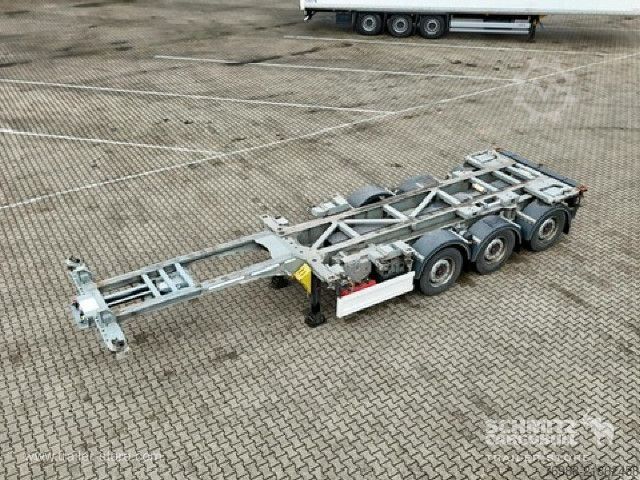 セミトレーラー Renders Containerfahrgestell Standard