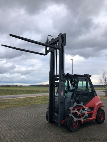 Framanhlöð lyftari LINDE H60D 396_Diesel_ Heizung_4. Ventil_ Deutz_ Waage
