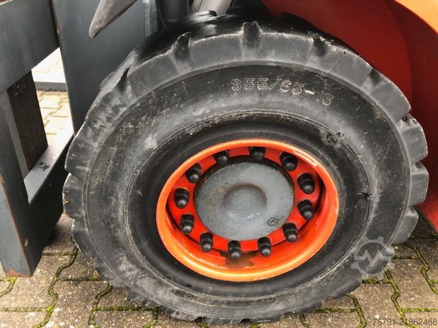 Framanhlöð lyftari LINDE H60D 396_Diesel_ Heizung_4. Ventil_ Deutz_ Waage