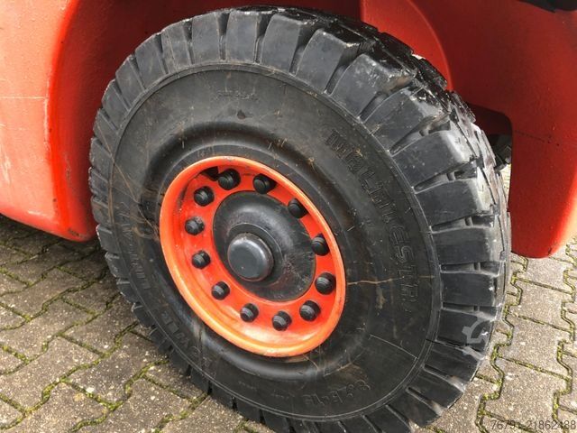 Framanhlöð lyftari LINDE H60D 396_Diesel_ Heizung_4. Ventil_ Deutz_ Waage