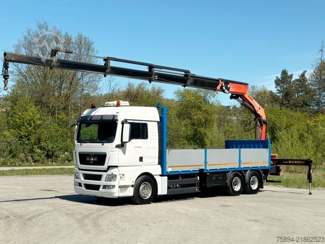 Kraan yang dipasang pada lori MAN TGX 28.480 Pritsche 7,10 m+ PK 27002/FUNK * TOP
