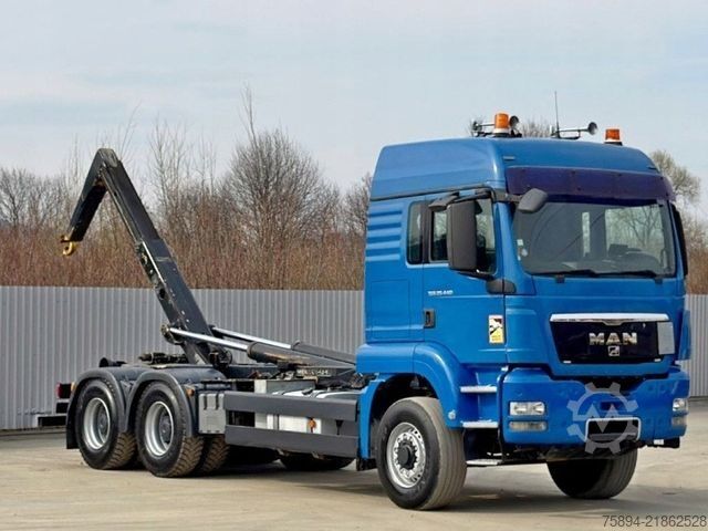 Kamion s kipom s pomičnim kontejnerom MAN TGS 26.440 * Abrollkipper * 6x4 * TOPZUSTAND !