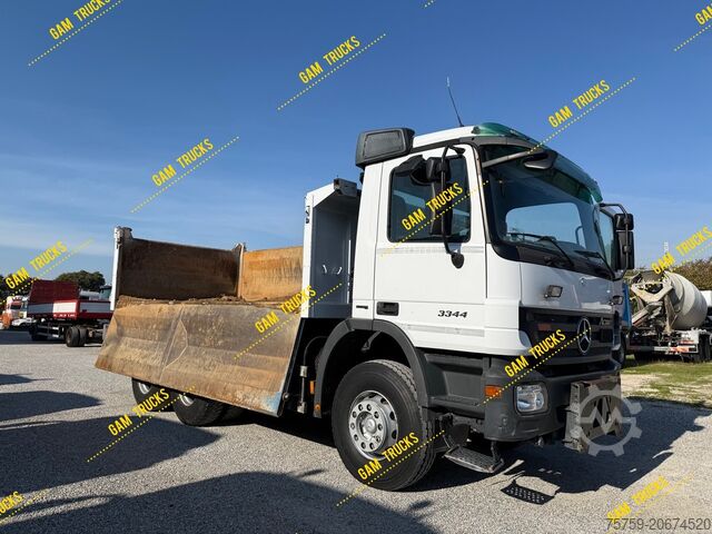 Standard-Sattelzugmaschine Mercedes-Benz Actros 3344 3-Seiten-Kipper 33Ton EU5