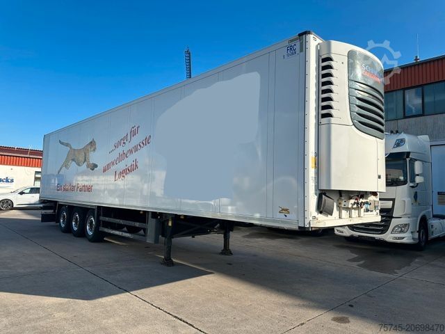 Reefer semitrailer SCHMITZ CARGOBULL SKO 24L * DOPPELSTOCK * LIFT * NUR 4.740H * ALU*