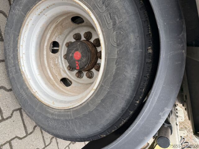 低床トレーラー Humbaur HTD 30  3 Achs Tiefladeranhänger, Wenig Benutzt