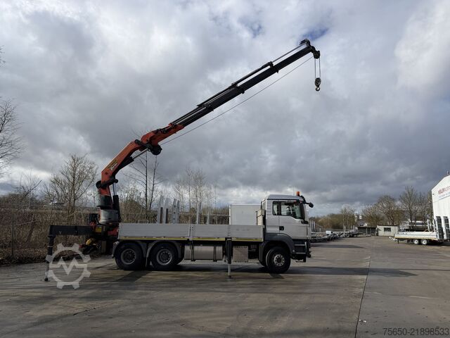 LKW mit Pritsche (offen) MAN Truck & Bus TGA08  TGS 26.440 6 x 4 BL mit Kran PK53002