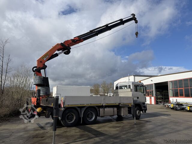 LKW mit Pritsche (offen) MAN Truck & Bus TGA08  TGS 26.440 6 x 4 BL mit Kran PK53002