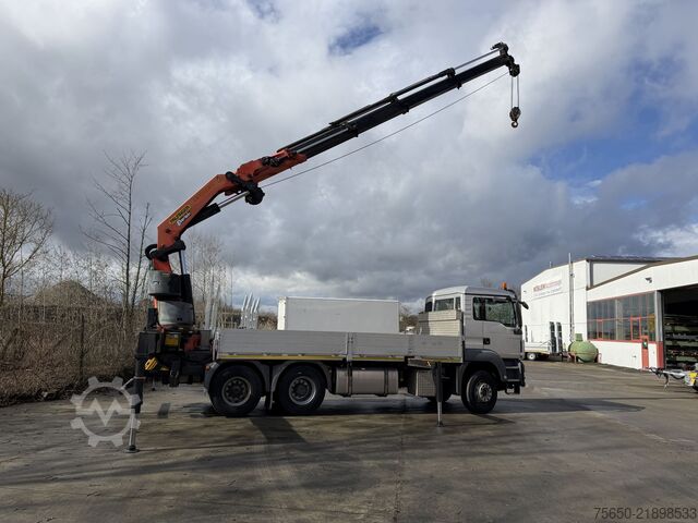LKW mit Pritsche (offen) MAN Truck & Bus TGA08  TGS 26.440 6 x 4 BL mit Kran PK53002