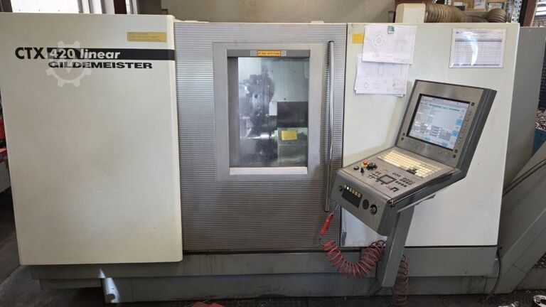 CNC-svarv GILDEMEISTER CTX 420 Linear