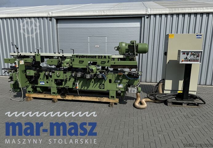 Štvorstranná hobľovačka na mokré práce WEINIG Hydromat 22 AL na 8 głowic