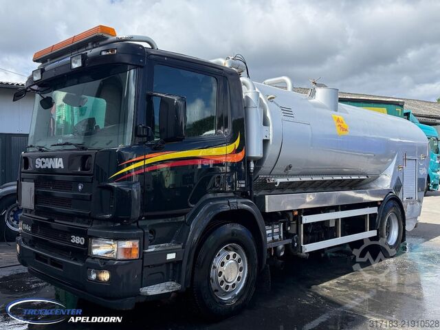 Kolkenzuiger Scania P114 - 380 Korp&Son, RVS tank