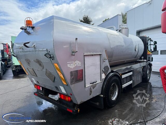 Kolkenzuiger Scania P114 - 380 Korp&Son, RVS tank
