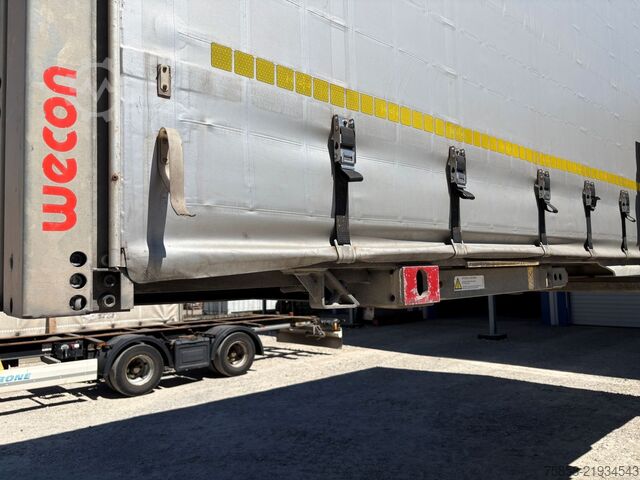 Caja intercambiable con toldo Wecon Jumbo Verzinkt 3m Innen Hubdach