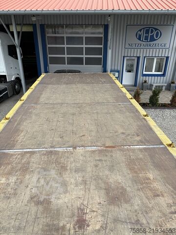 Intercambiar cuerpo abierto Krone 7,82m BDF Plattform mehrfach