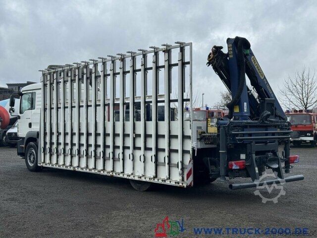 LKW mit Pritsche (offen) MAN TGM 18.290 Glastransporter Glasreff PK12001EH FB