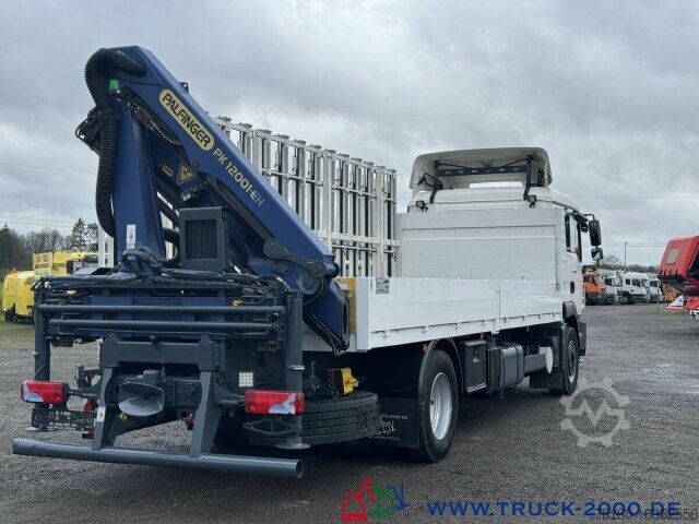 LKW mit Pritsche (offen) MAN TGM 18.290 Glastransporter Glasreff PK12001EH FB