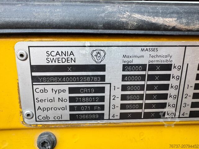 Tugas berat Scania R144-530 V8 **144G530-V8-FRENCH TRUCK**