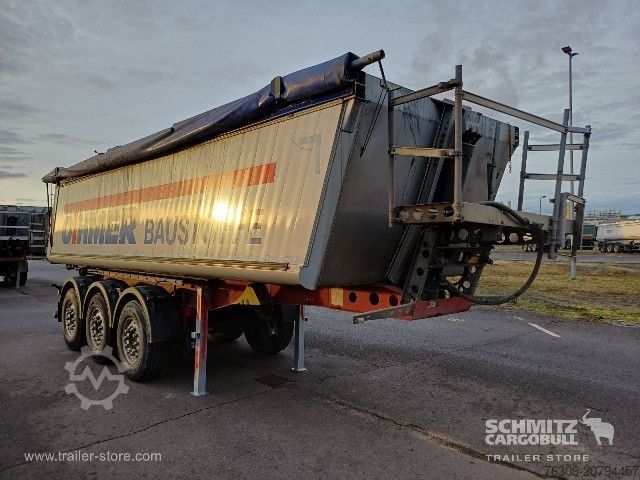 Trailer truk bak jungkit Schmitz Cargobull Kipper Alukastenmulde 27m³