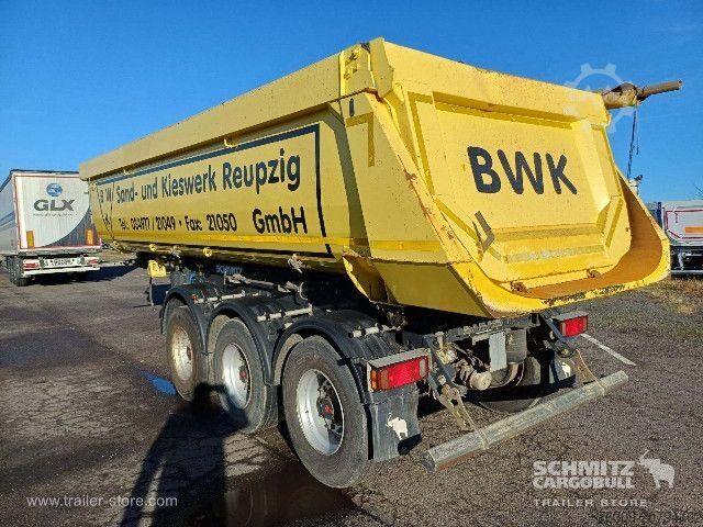 Trailer truk bak jungkit Schmitz Cargobull Kipper Stahlrundmulde 24m³