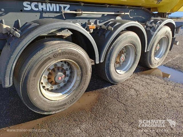 Trailer truk bak jungkit Schmitz Cargobull Kipper Stahlrundmulde 24m³