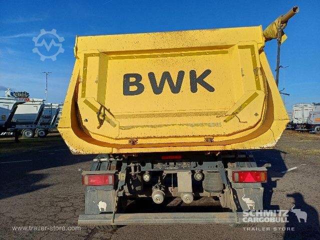 Trailer truk bak jungkit Schmitz Cargobull Kipper Stahlrundmulde 24m³