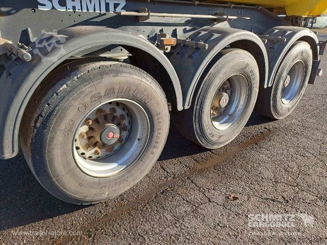 Trailer truk bak jungkit Schmitz Cargobull Kipper Stahlrundmulde 24m³