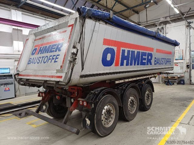 Trailer truk bak jungkit Schmitz Cargobull Kipper Alukastenmulde 27m³