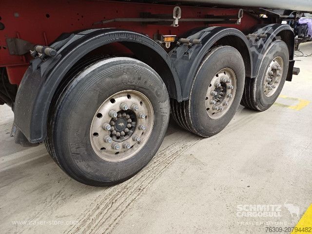 Trailer truk bak jungkit Schmitz Cargobull Kipper Alukastenmulde 27m³