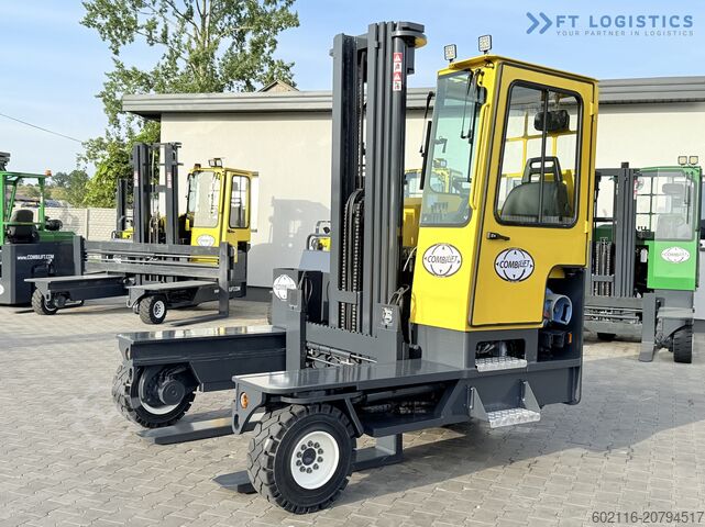 Forklift empat arah Combilift C5000XL GAS TRIPLEX 6000 EXTENDABLE FORK