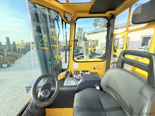 Forklift empat arah Combilift C5000XL GAS TRIPLEX 6000 EXTENDABLE FORK