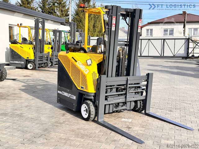 Truk forklift 4 arah Combilift C3000CB / GAS / TRIPLEX / 4900MM / 4807H