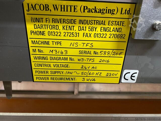 Selladora de cartón Jacob White (Packaging) Ltd NS-TFS Carton Sealer