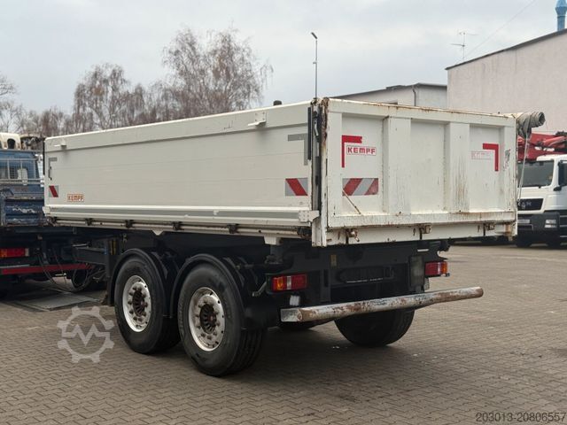 Rimorchio ribaltabile a tre lati KEMPF THKD 18 Tandem Kipper Anhänger 2 Achse