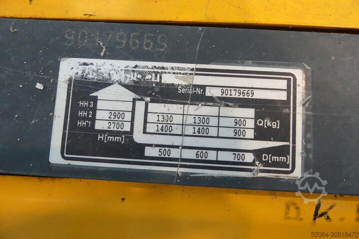 Jungheinrich - elektrický vysokozdvižný vozík Jungheinrich EJC 14