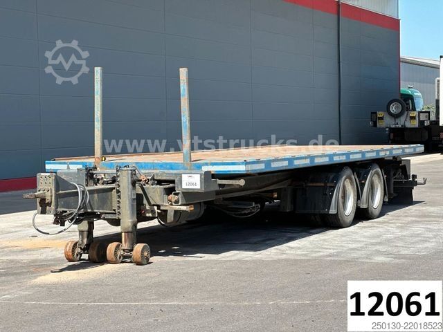 Rimorchio con telaio MEILLER G18TS BDF Anhänger mit Plateau-Schlitten