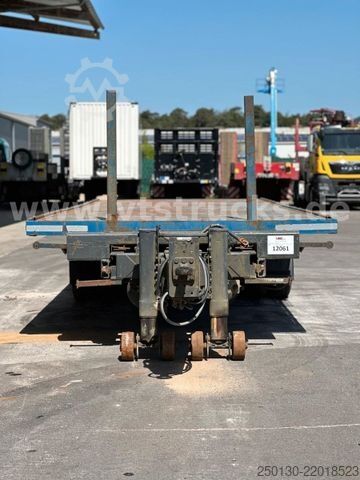 Rimorchio con telaio MEILLER G18TS BDF Anhänger mit Plateau-Schlitten