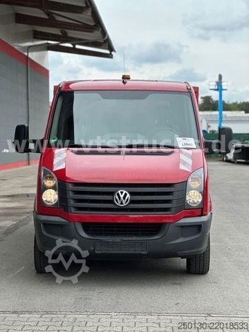 Βαν με κουρτίνα πλευράς VW Crafter 35 Doppelkabine Pritsche + Plane