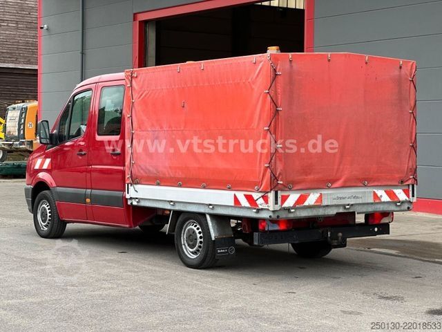 Βαν με κουρτίνα πλευράς VW Crafter 35 Doppelkabine Pritsche + Plane