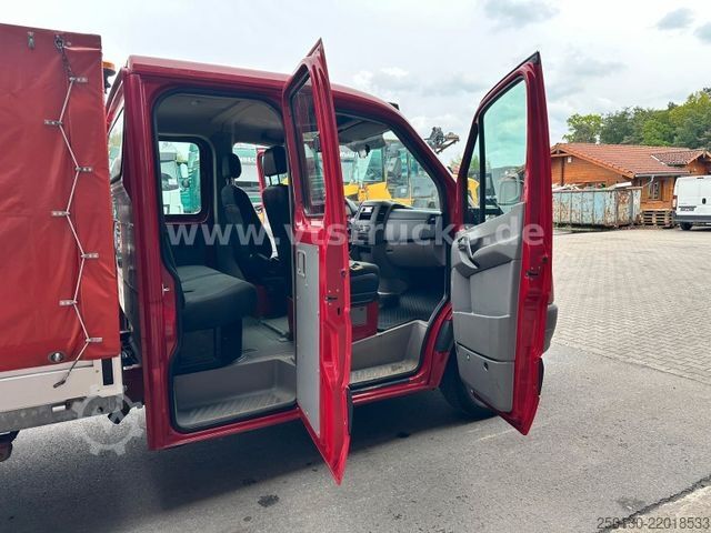 Βαν με κουρτίνα πλευράς VW Crafter 35 Doppelkabine Pritsche + Plane